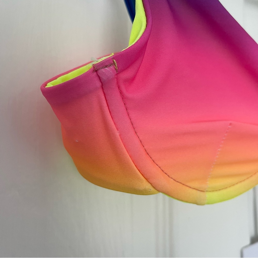 NEW Beach Riot Hyper Ocean Sunset Bikini Set - Picture 5 of 14